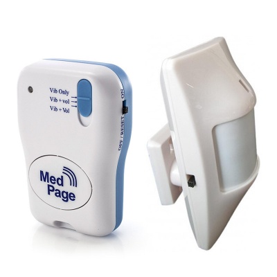 MPPL Long Range Movement Sensor and Pager Care Alarm Kit